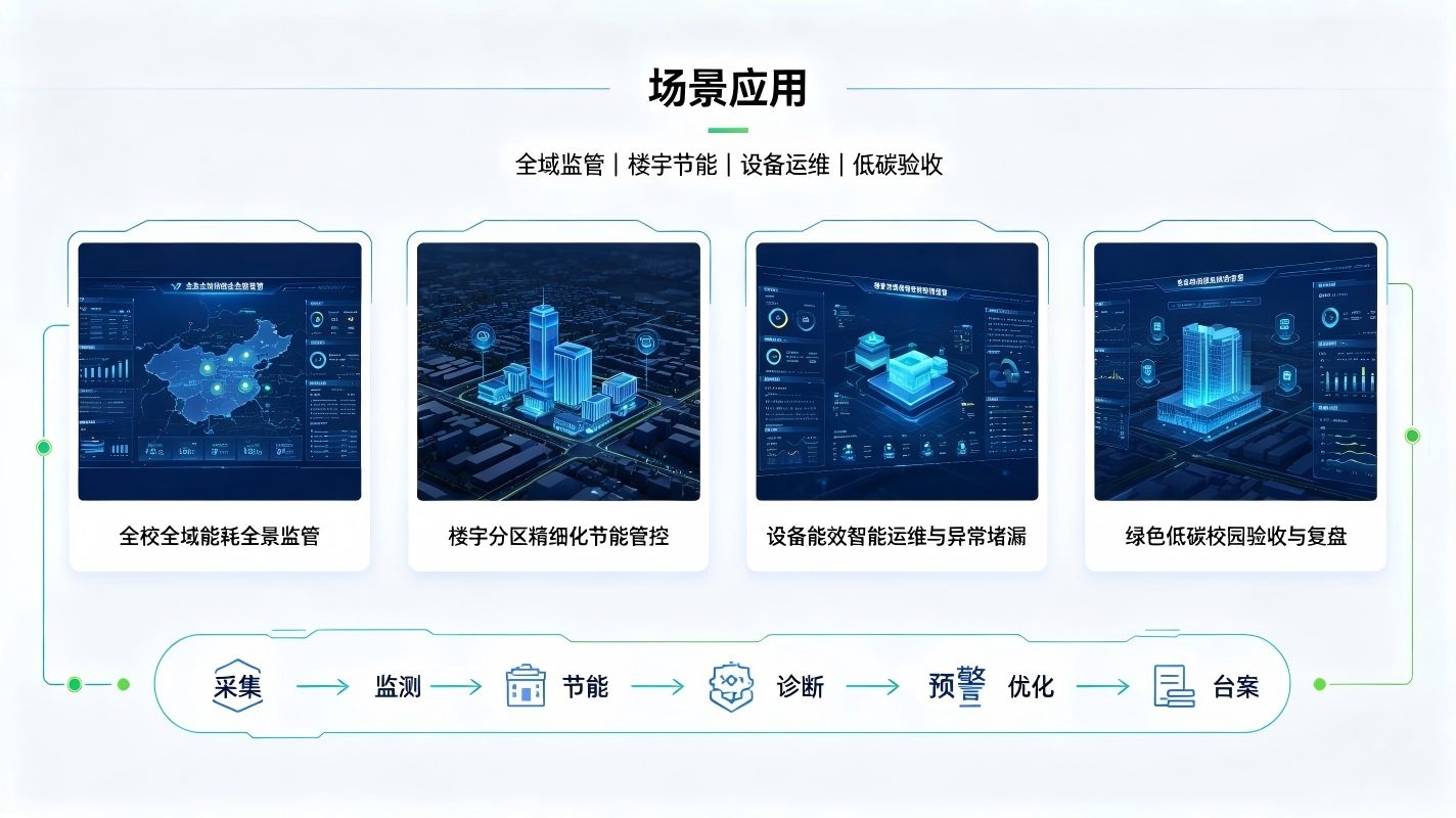 数字孪生能耗监测分析系统:构建智慧校园绿色低碳能耗治理体系(图4) 数字孪生能耗监测分析系统:构建智慧校园绿色低碳能耗治理体系(图4)