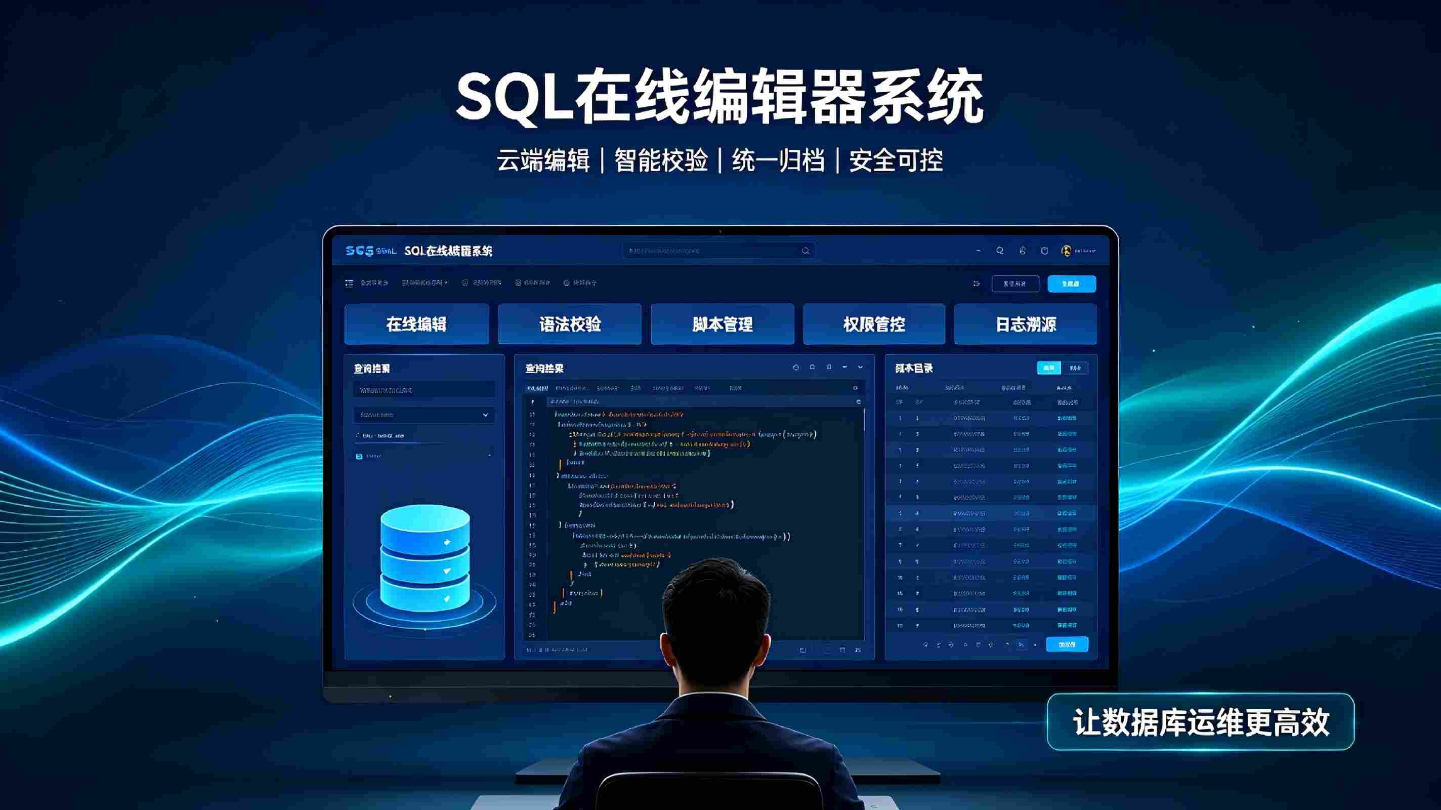 SQL在线编辑器系统:轻量化在线数据查询开发,提升数据运维效率(图1) SQL在线编辑器系统:轻量化在线数据查询开发,提升数据运维效率(图1)