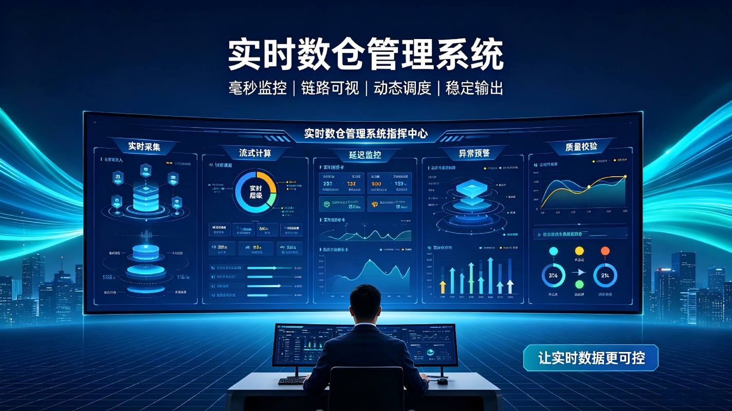 实时数仓管理系统：毫秒级数据实时管控，赋能业务即时决策(图1)