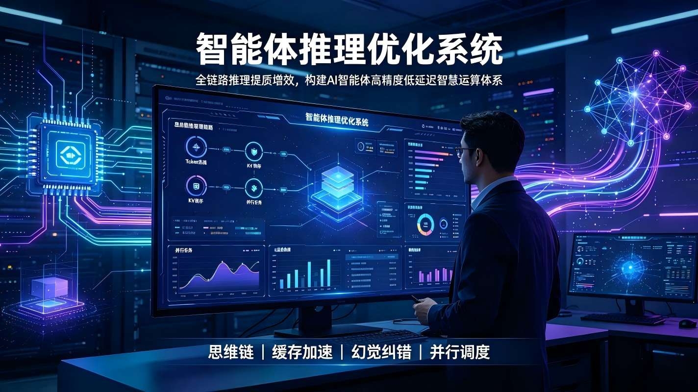 智能体推理优化系统:构建AI智能体高精度低延迟智慧运算体系(图1) 智能体推理优化系统:构建AI智能体高精度低延迟智慧运算体系(图1)