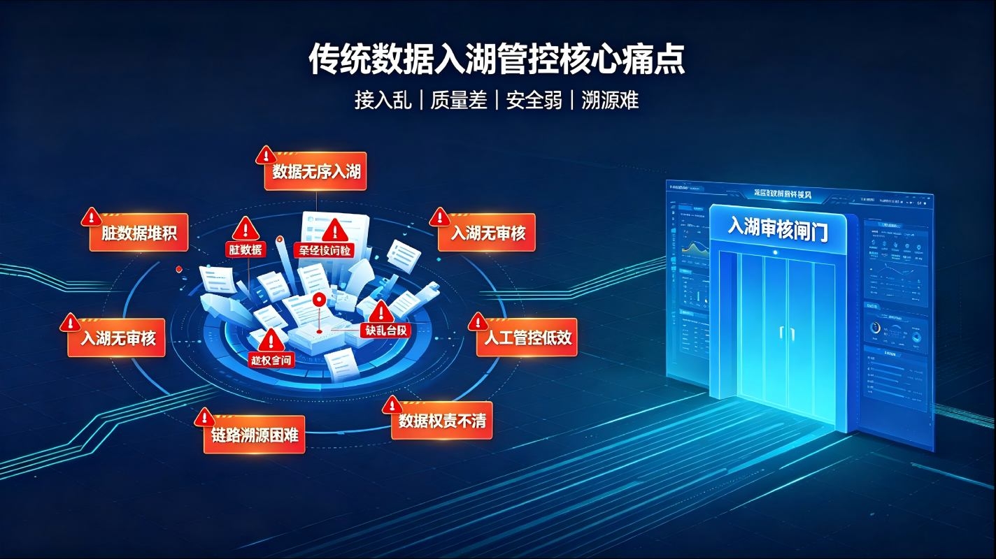 数据湖入湖管控系统：规范数据入湖标准，筑牢企业数据安全底座(图2)
