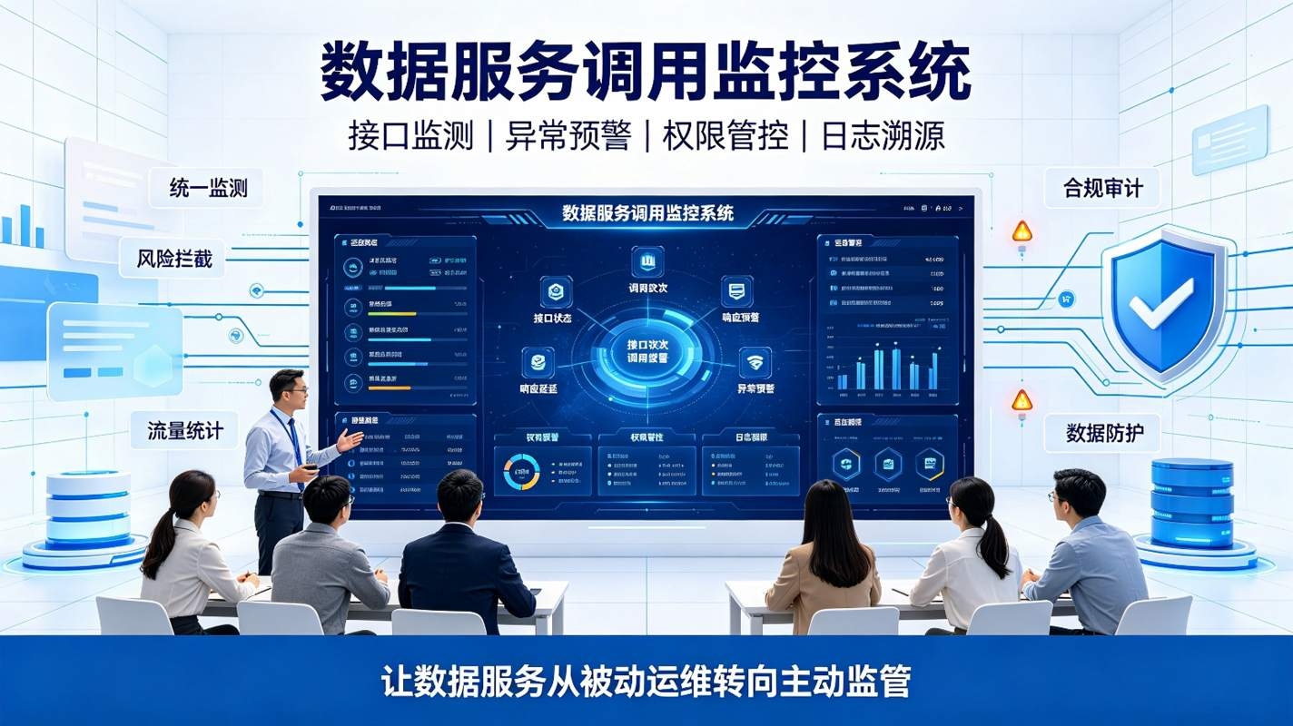 数据服务调用监控系统:数据运维监管平台(图1) 数据服务调用监控系统:数据运维监管平台(图1)
