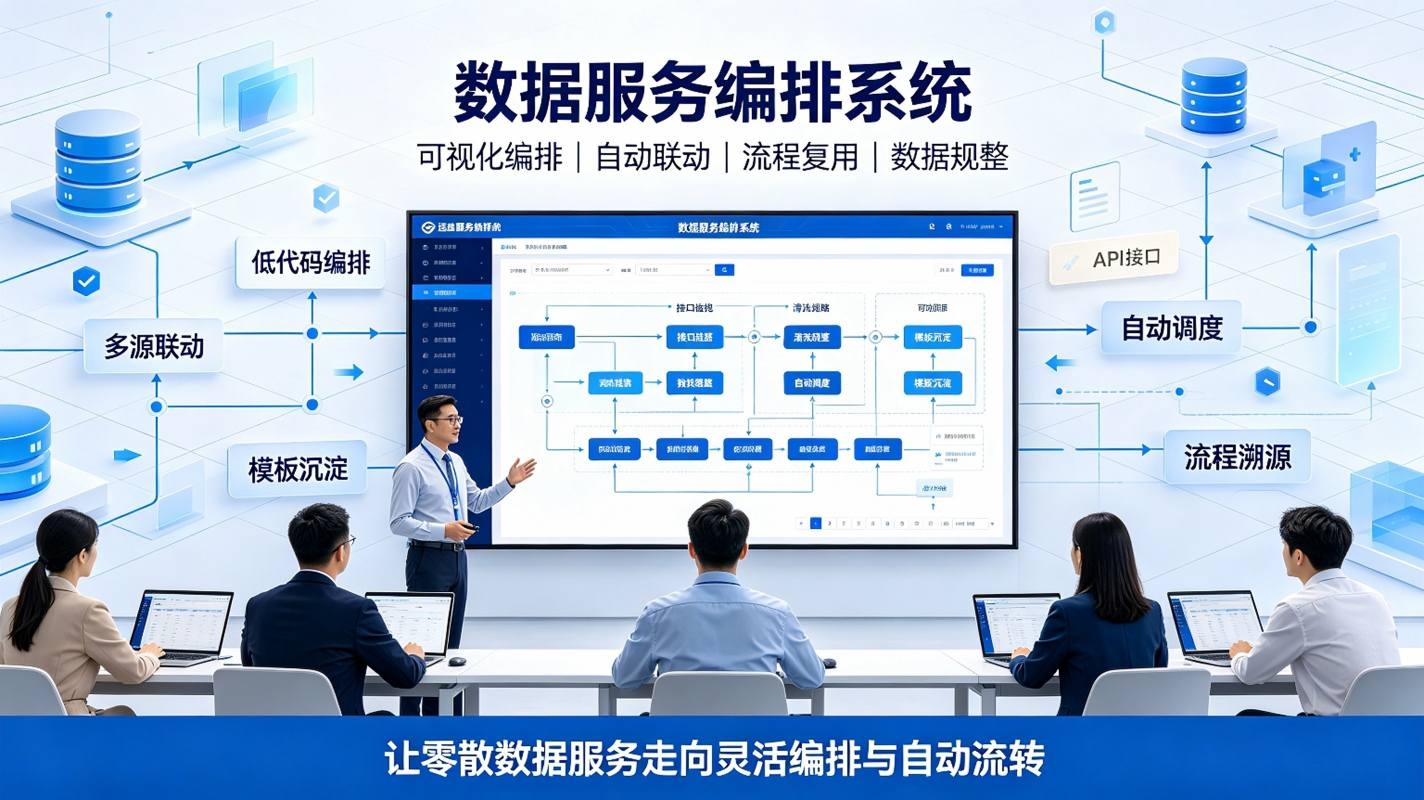 数据服务编排系统:智能数据调度平台(图1) 数据服务编排系统:智能数据调度平台(图1)