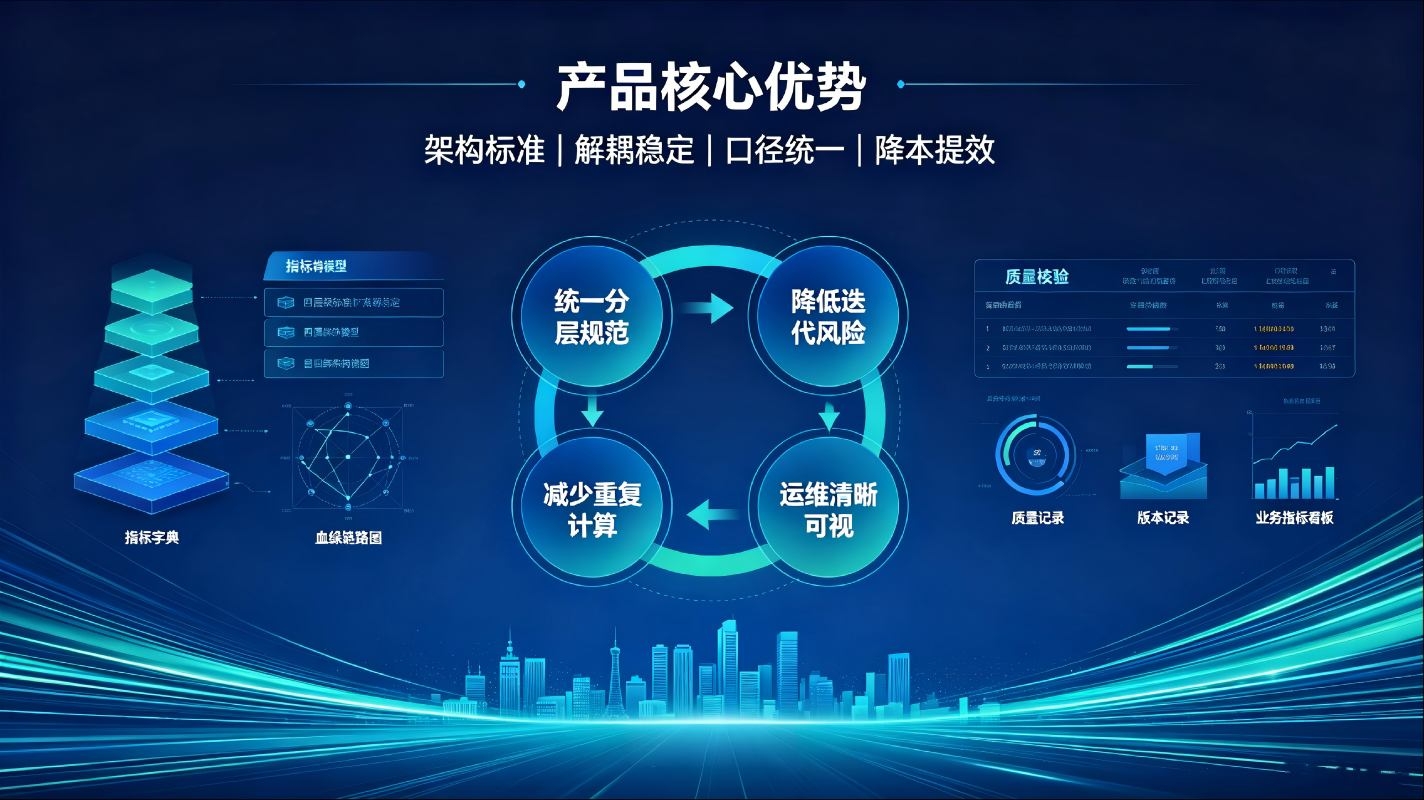 数据仓库分层建设系统：标准化分层架构，构建企业高质量数据底座(图4)