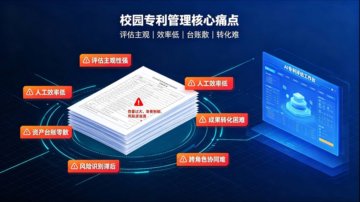 AI 校园专利价值智能评估系统:智能量化评估,盘活高校专利资产(图2) AI 校园专利价值智能评估系统:智能量化评估,盘活高校专利资产(图2)