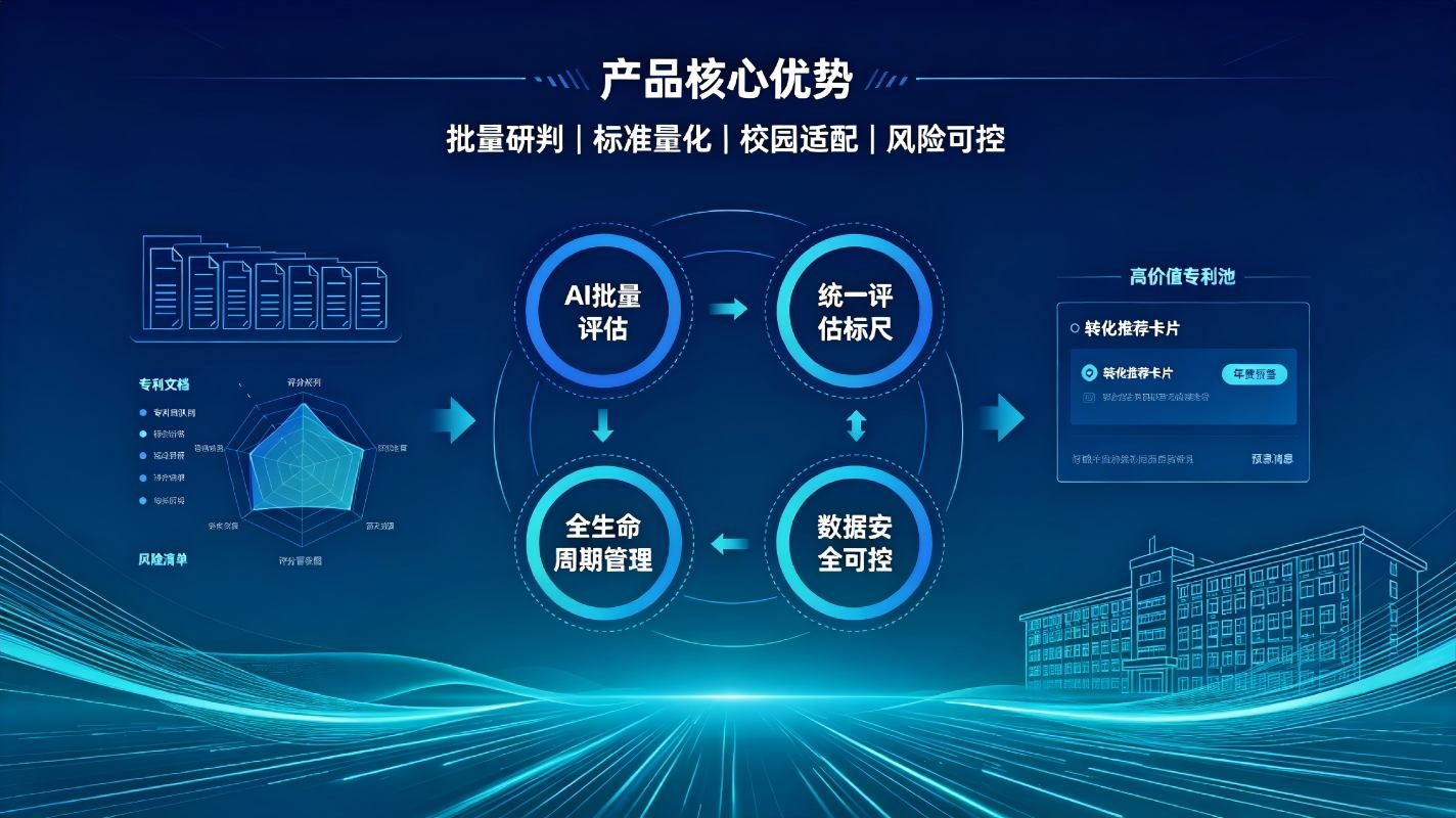 AI 校园专利价值智能评估系统:智能量化评估,盘活高校专利资产(图4) AI 校园专利价值智能评估系统:智能量化评估,盘活高校专利资产(图4)