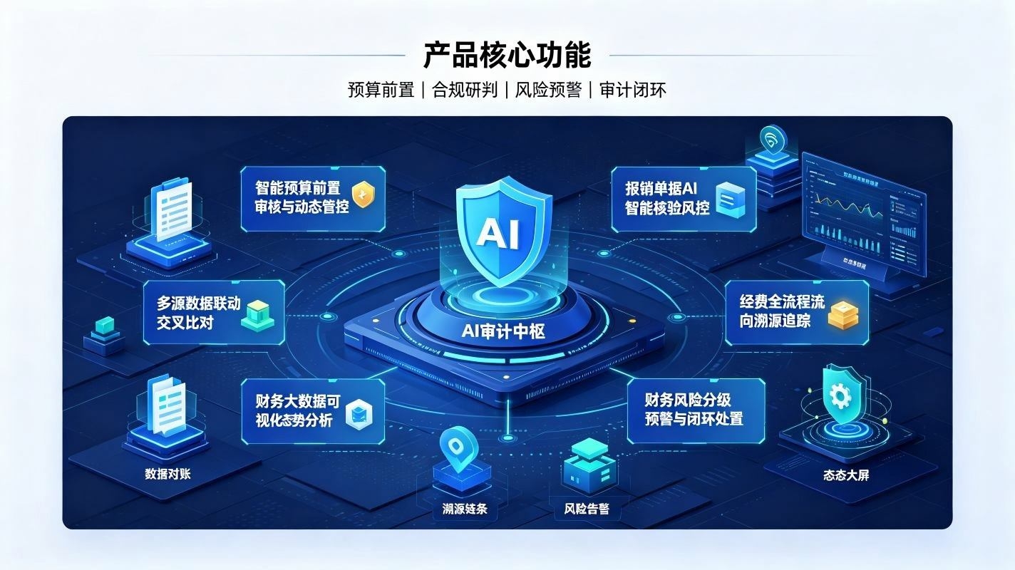 AI校园经费智能审计系统：校园财务智慧审计闭环体系(图3)