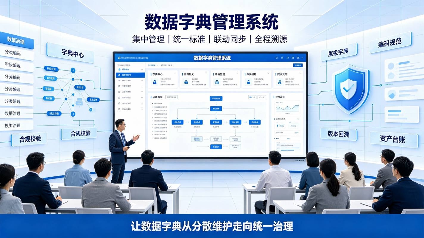 数据字典管理系统：数据统一规范平台