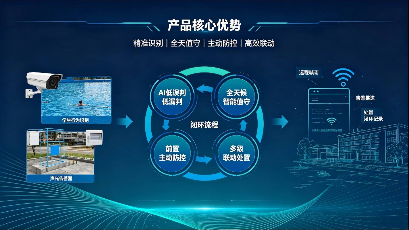 AI校园溺水智能预警系统：全天候水域防护，筑牢学生防溺水安全防线(图4)