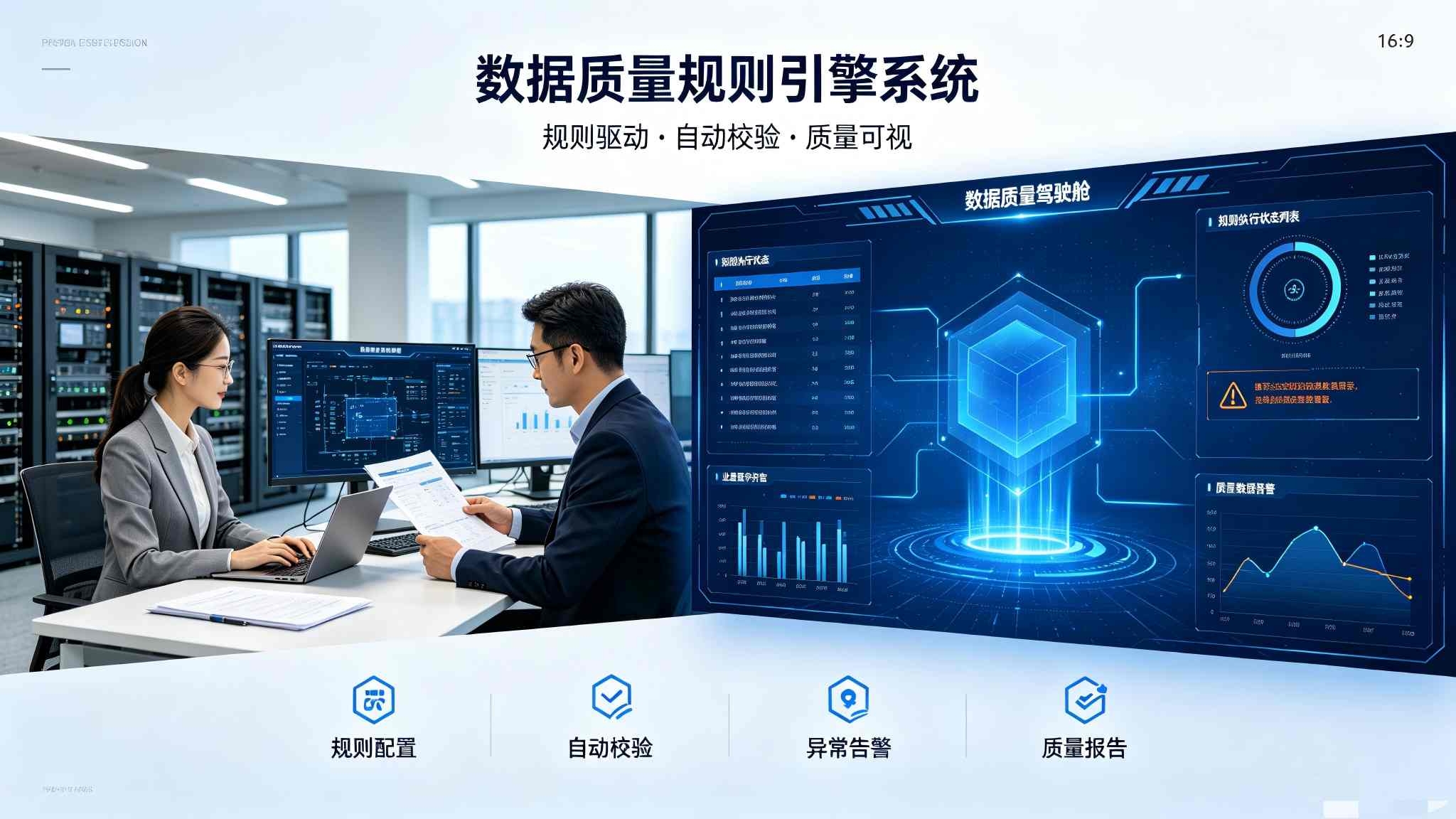 数据质量规则引擎系统：全生命周期质量管控与智能治理解决方案