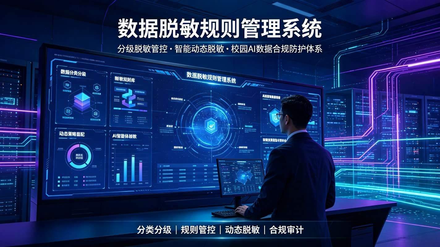 数据脱敏规则管理系统：校园AI数据合规防护体系