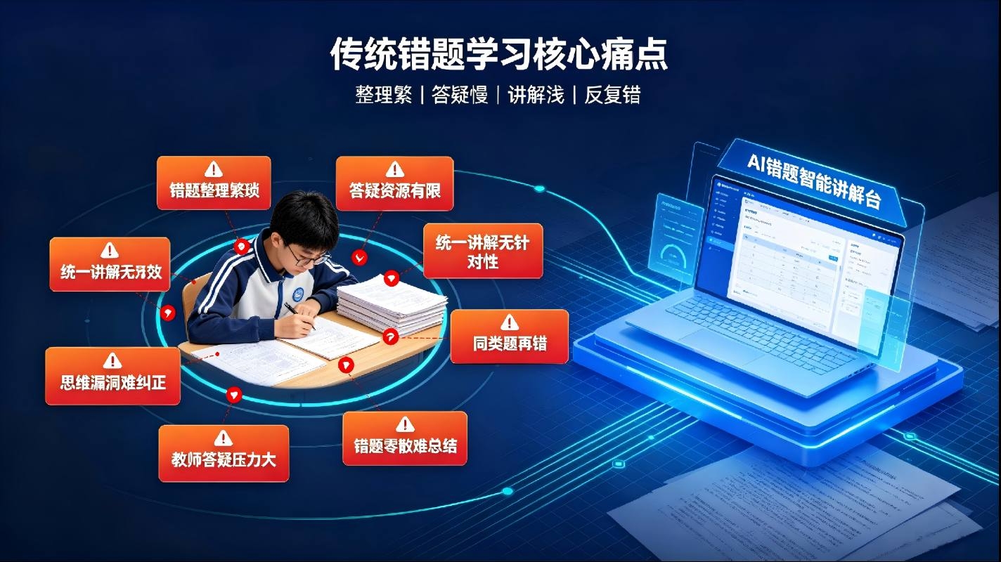 错题讲解智能体系统：AI精准答疑纠错，助力学生高效提分(图2)
