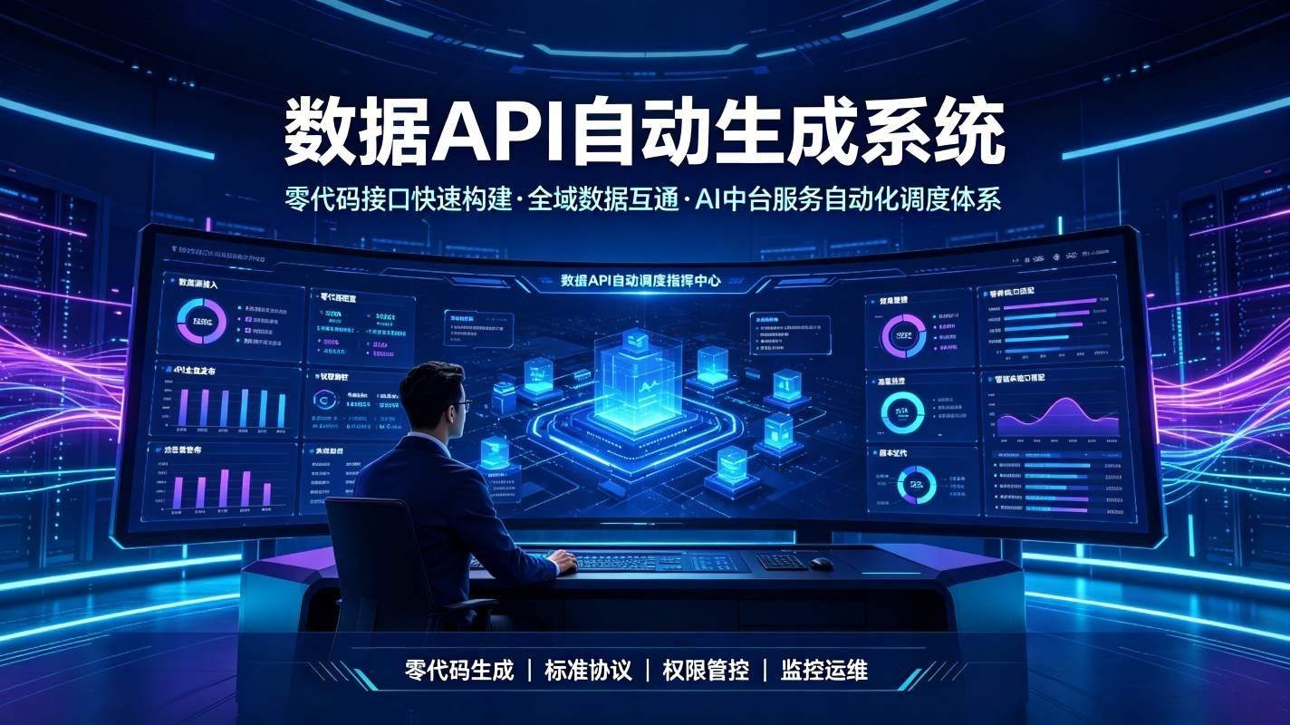 数据API自动生成系统：AI中台服务自动化调度体系(图1)