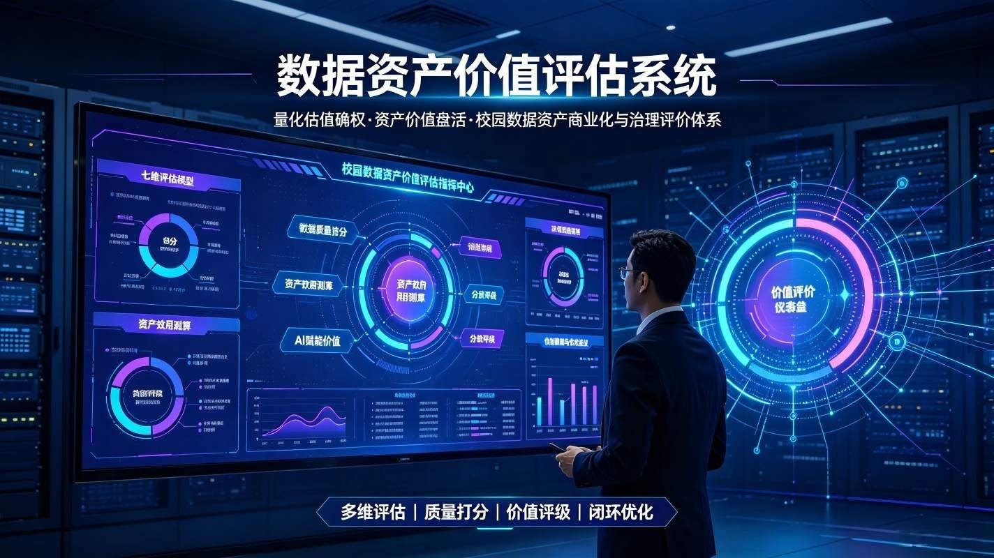 数据资产价值评估系统：校园数据资产商业化与治理评价体系(图1)