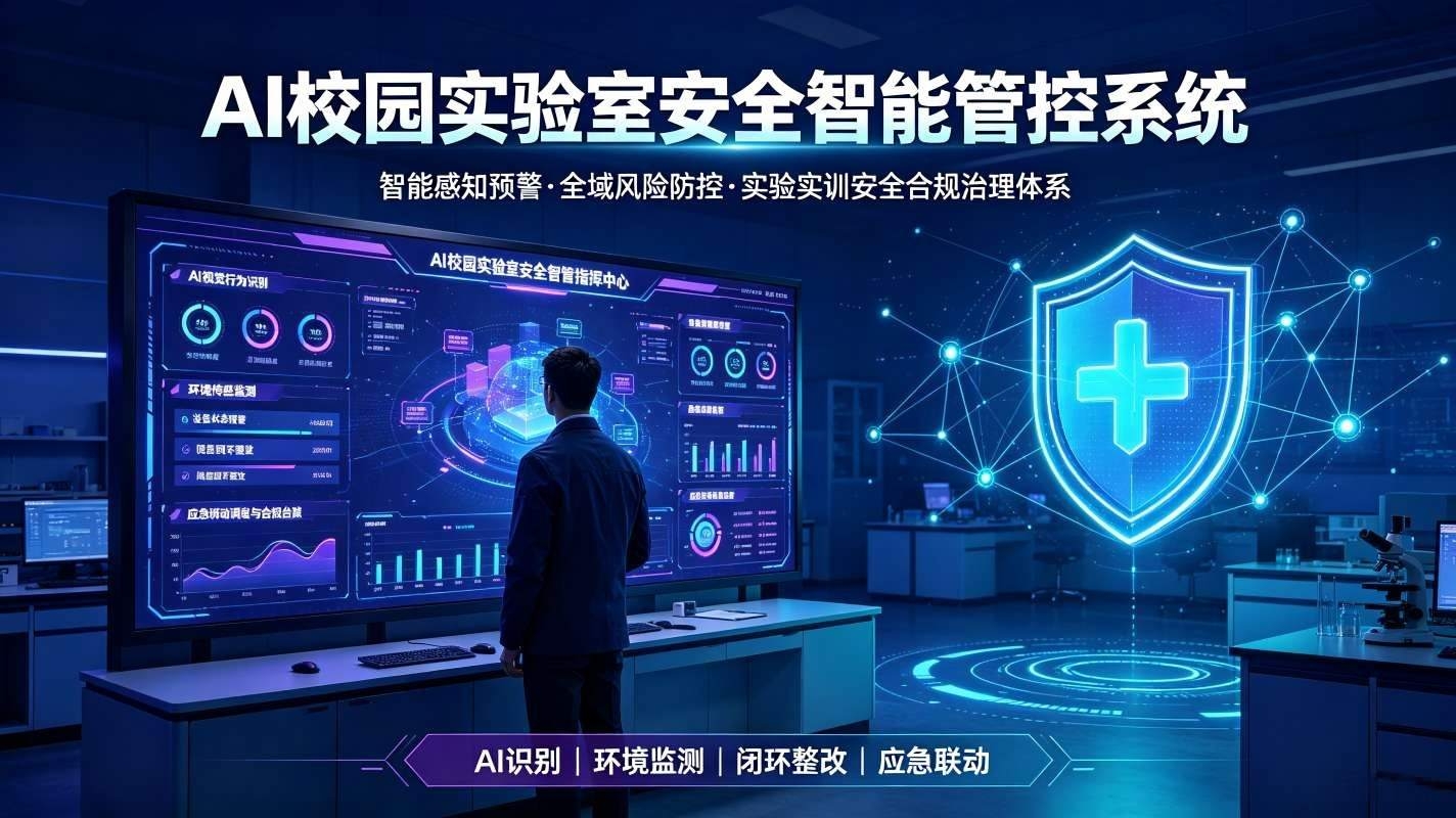 AI校园实验室安全智能管控系统：实验实训安全合规治理体系(图1)