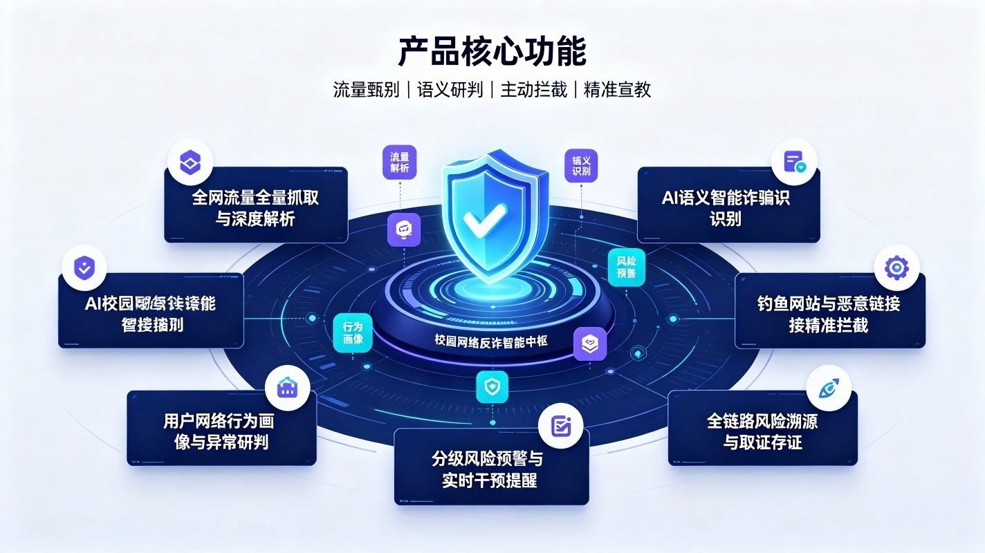 AI校园网络诈骗智能拦截系统：校园网络安全风控治理体系(图3)