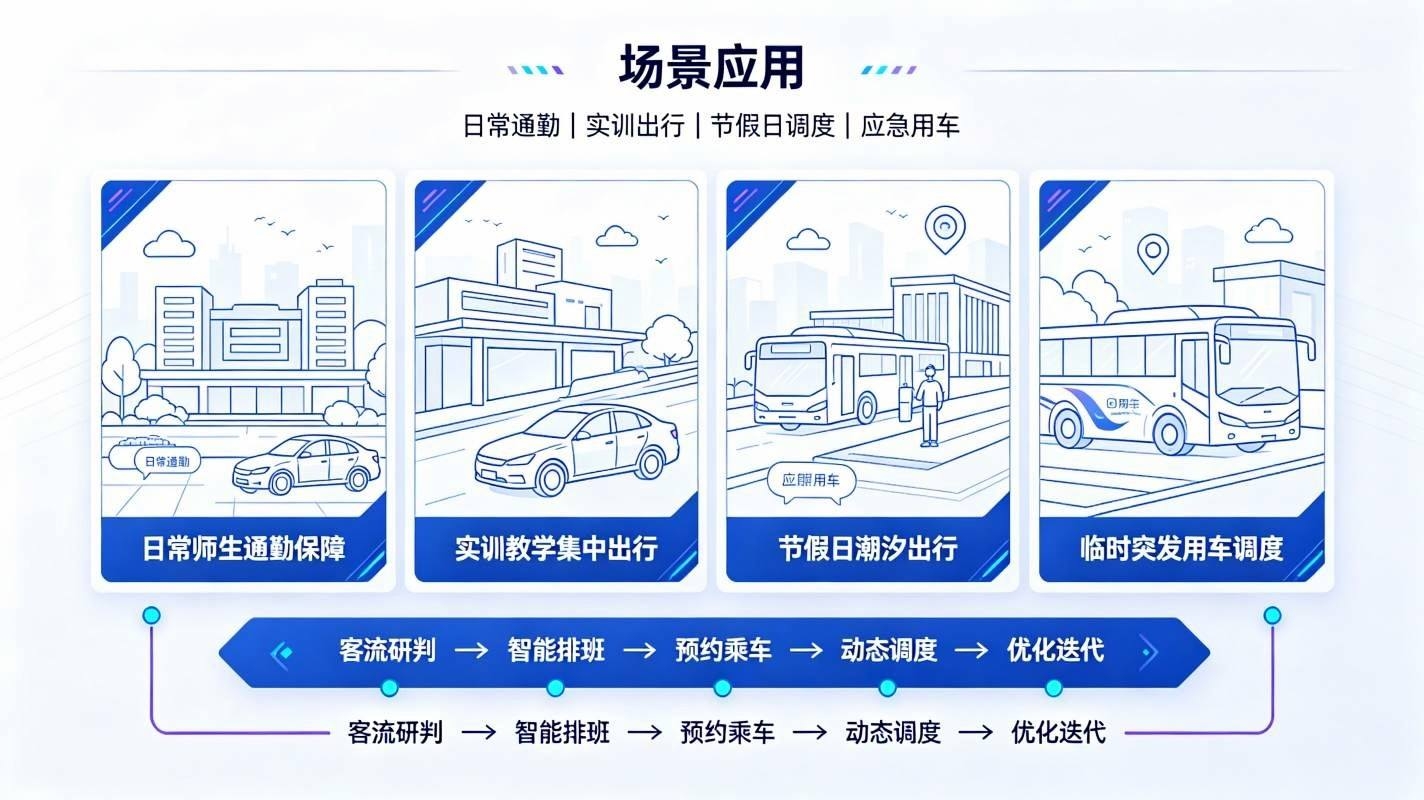 AI校园通勤班车智能调度系统：校园通勤高效运力治理体系(图4)