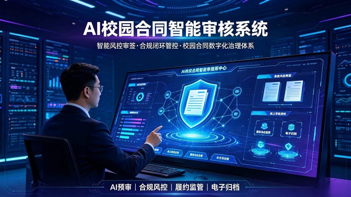 AI校园合同智能审核系统：校园合同数字化治理体系(图1)