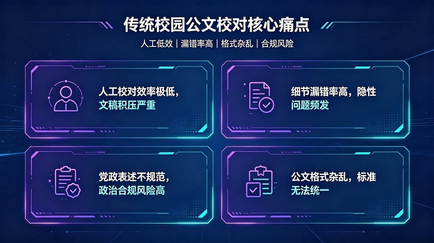 AI校园公文智能校对系统：校园公文标准化治理体系(图2)