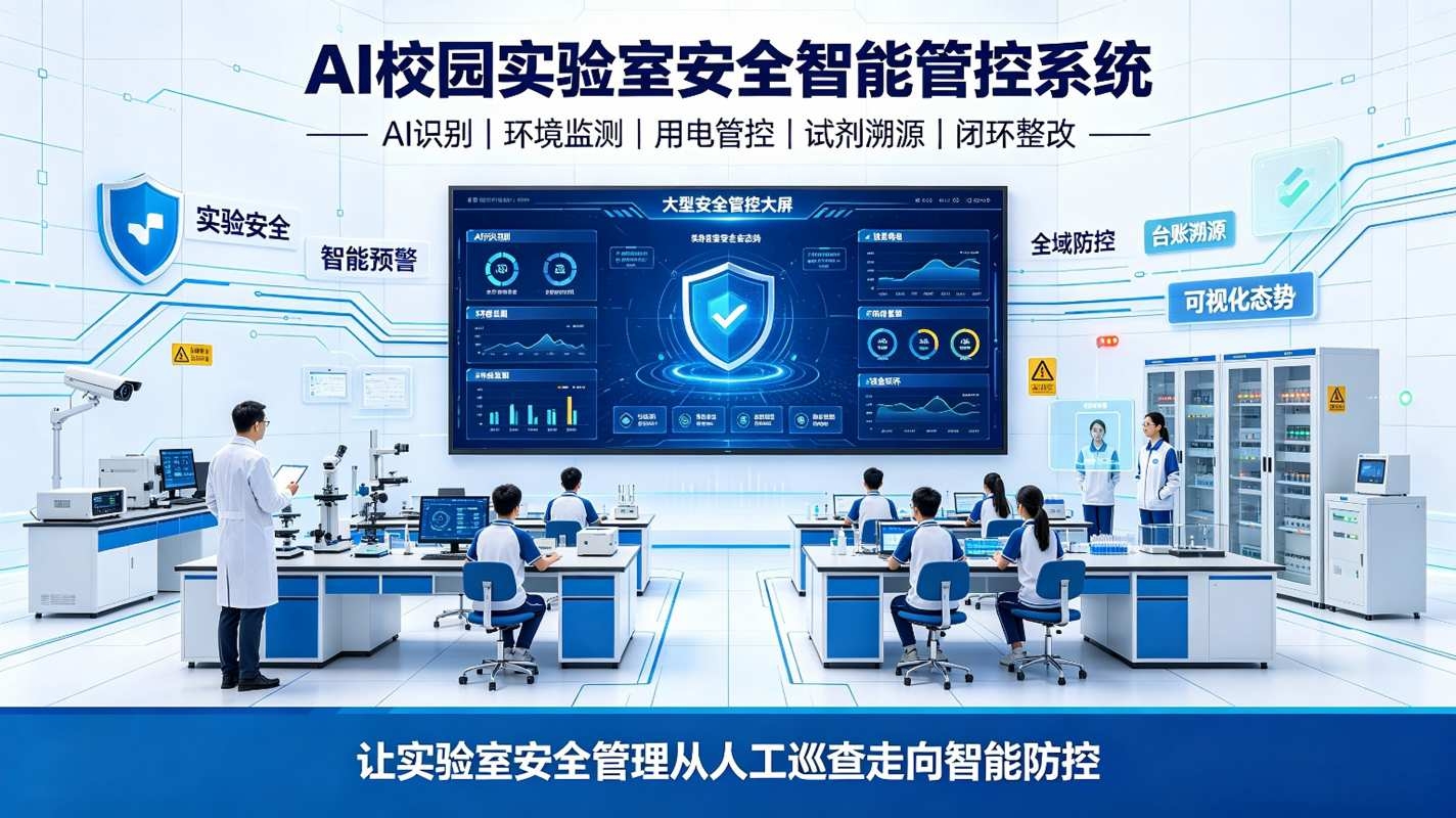 AI 校园实验室安全智能管控系统：实验安全防控平台