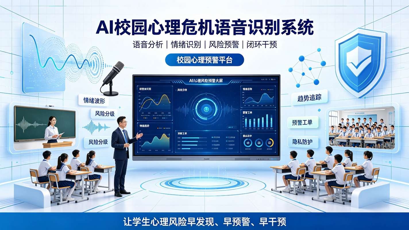 AI校园心理语音识别系统：心理预警平台(图1)