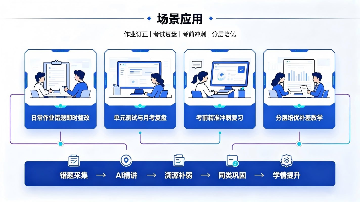 错题讲解智能体系统：校园智慧培优补差系统(图4)