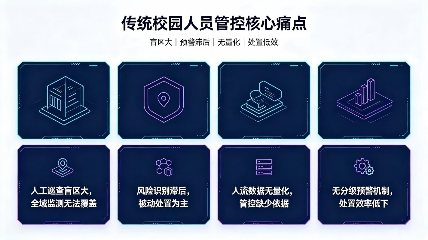 AI校园人员聚集智能预警系统：校园安防闭环管控系统(图1)