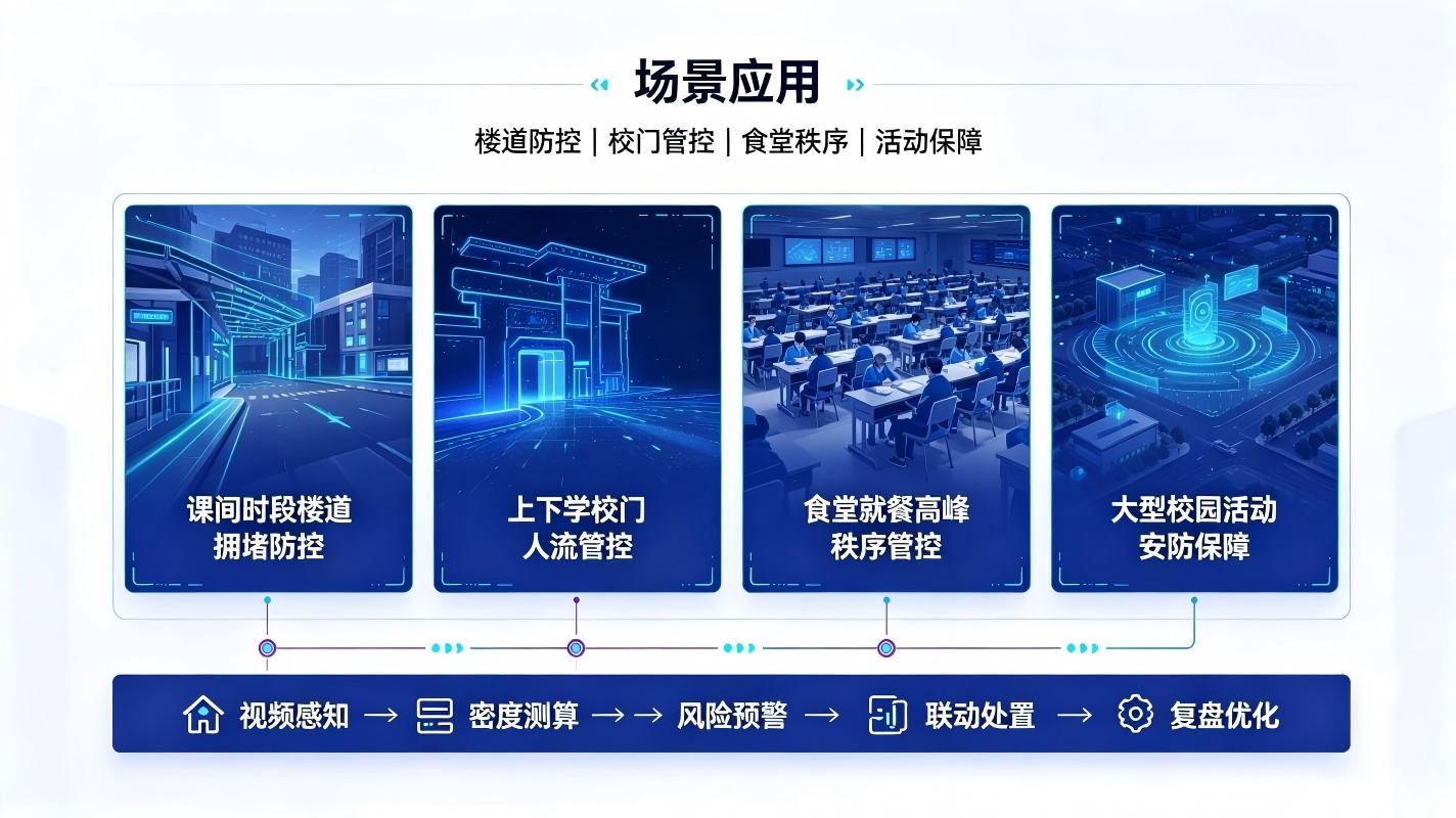 AI校园人员聚集智能预警系统：校园安防闭环管控系统(图3)