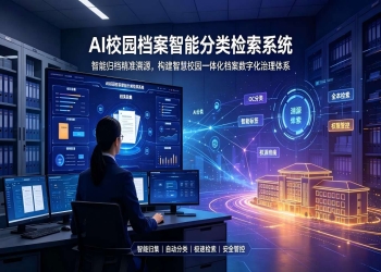 AI校园档案智能分类检索系统：构建智慧校园一体化档案数字化治理体系