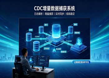CDC增量数据捕获系统：实时增量同步，高效搭建动态数据流转体系