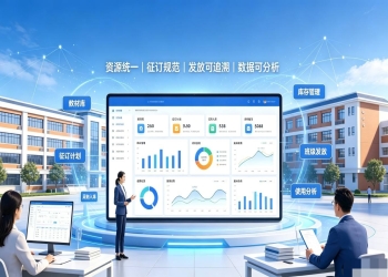 教材管理系统：教材征订发放库存智能管控平台