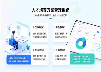 人才培养方案管理系统：专业培养方案编制审核与证书标准化管理平台