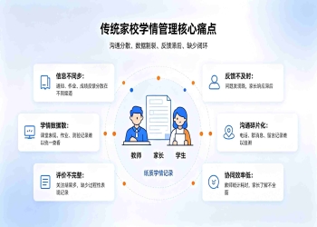 学情分析推送家校同步系统：AI精准学情赋能智慧家校共育