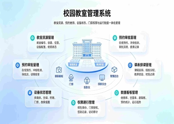 教室管理系统：多类型教室统筹调度与高效复用解决方案