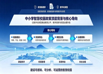 中小学智慧校园建设最新政策解读