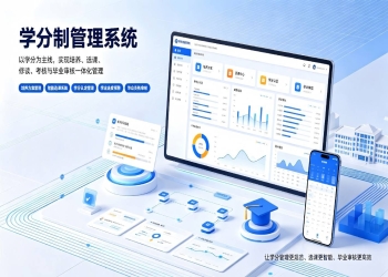 学分制管理系统：职业院校学分制改革与多元化学分数字化管理解决方案