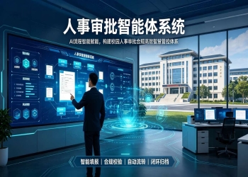 人事审批智能体系统：构建校园人事审批合规高效智慧管控体系