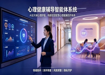 心理健康辅导智能体系统：构建校园智慧心理健康防护体系