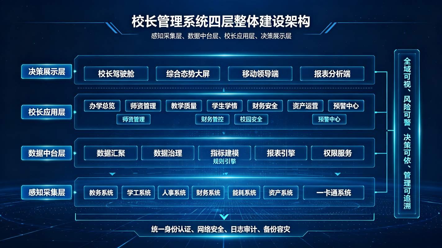 校长管理系统：校务统筹管控、智慧办学决策平台(图2)