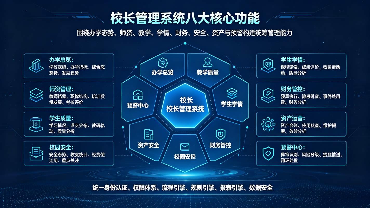 校长管理系统：校务统筹管控、智慧办学决策平台(图3)