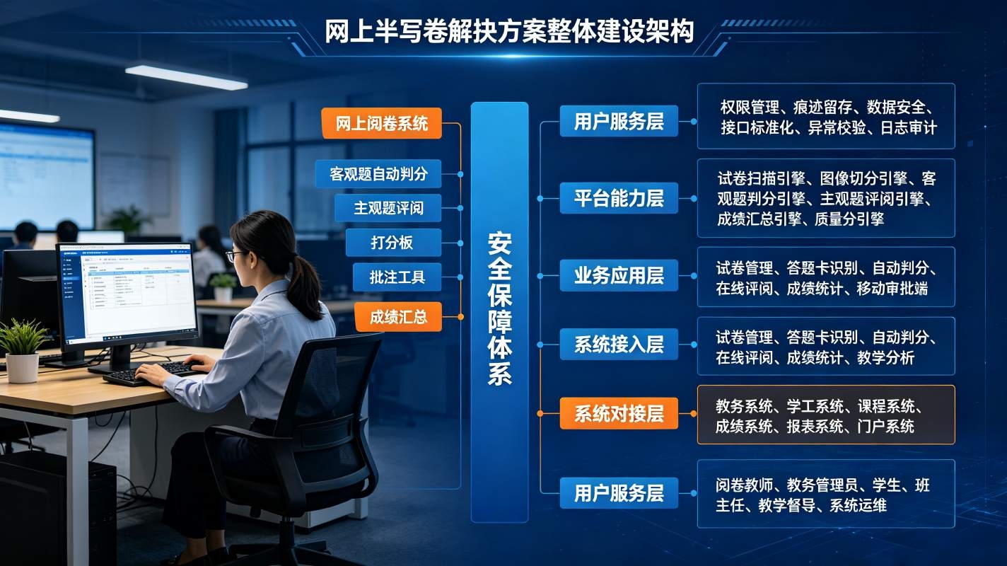 网上阅卷解决方案:教学质量提升数字化解决方案(图2) 网上阅卷解决方案:教学质量提升数字化解决方案(图2)