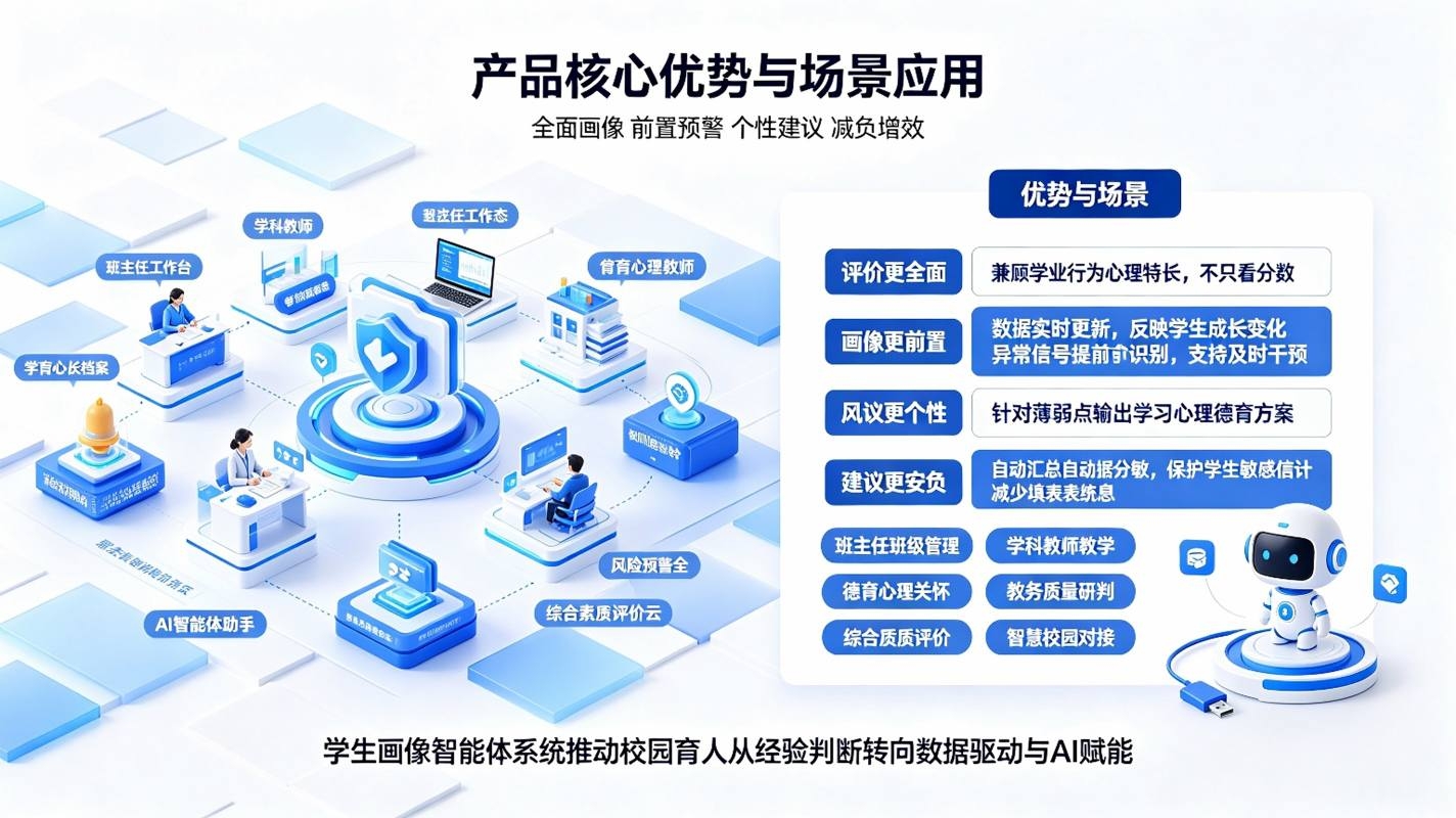 学生画像智能体系统:多维度学情AI分析与精准育人解决方案(图4) 学生画像智能体系统:多维度学情AI分析与精准育人解决方案(图4)