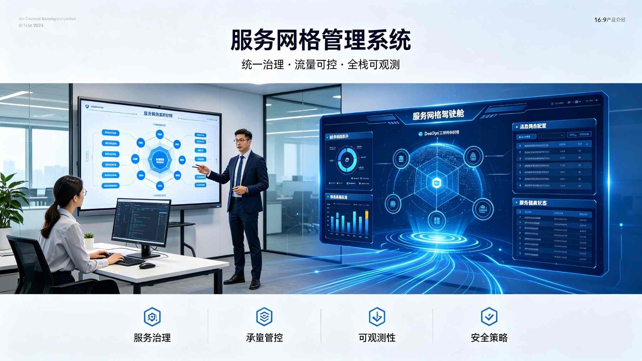 服务网格管理系统：微服务全链路治理与智能运维解决方案